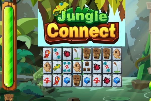 jungle mahjong connect