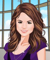 selena gomez dress up