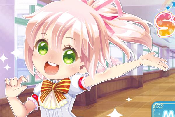 Play Anime school girl dress up game